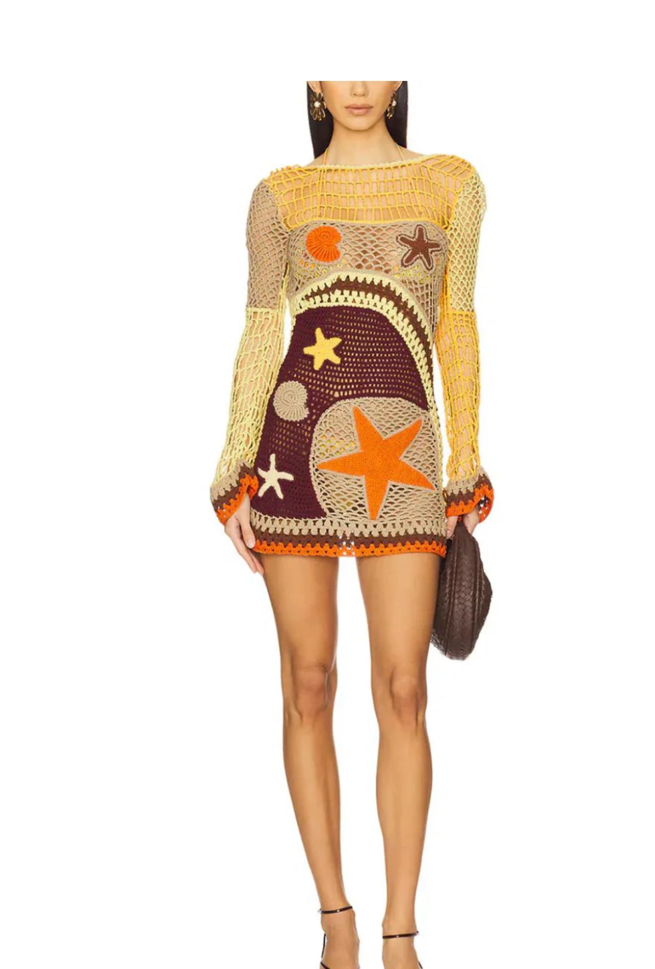 vestido crochet