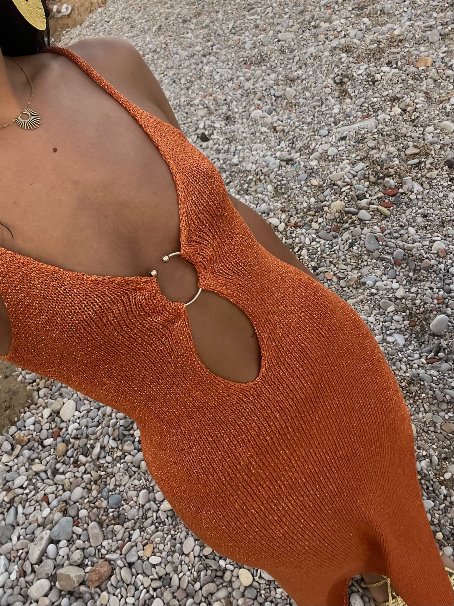 vestido Orange