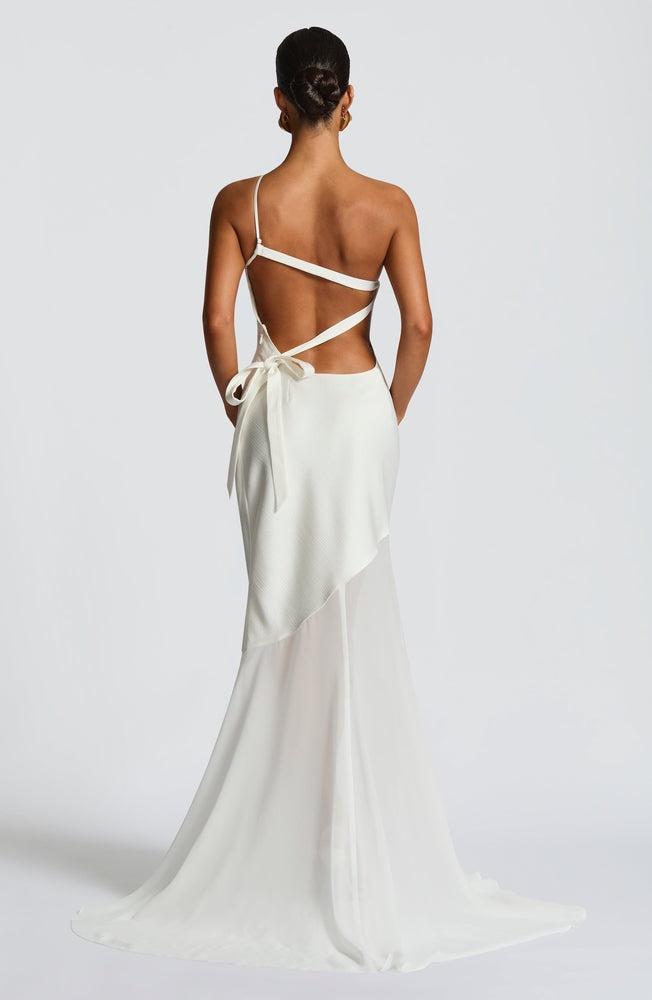 vestido ivory
