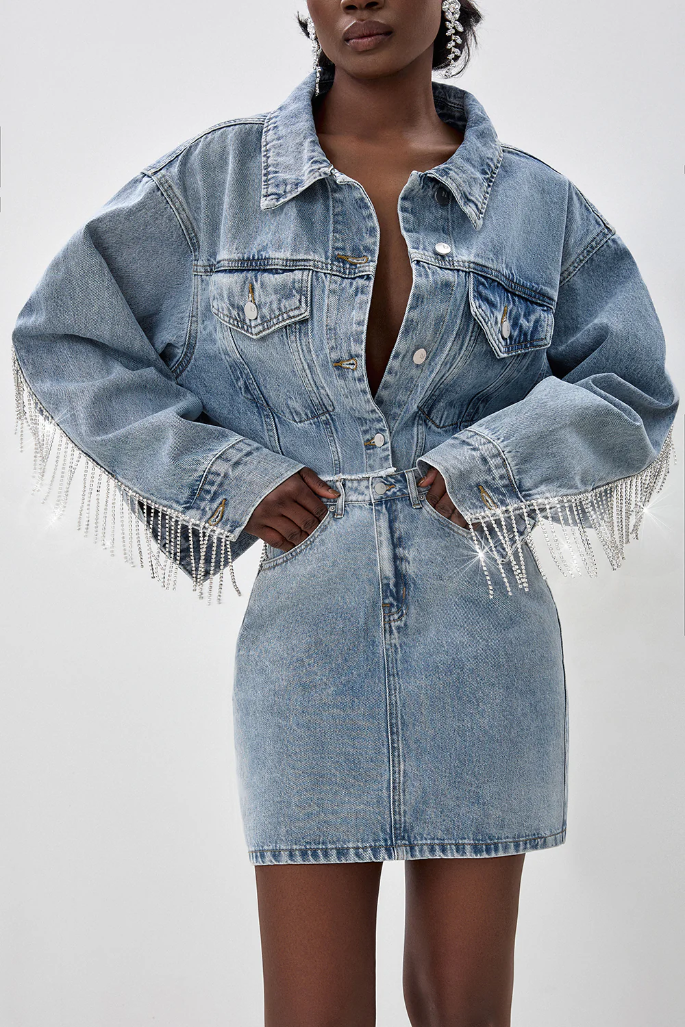 conjunto denim