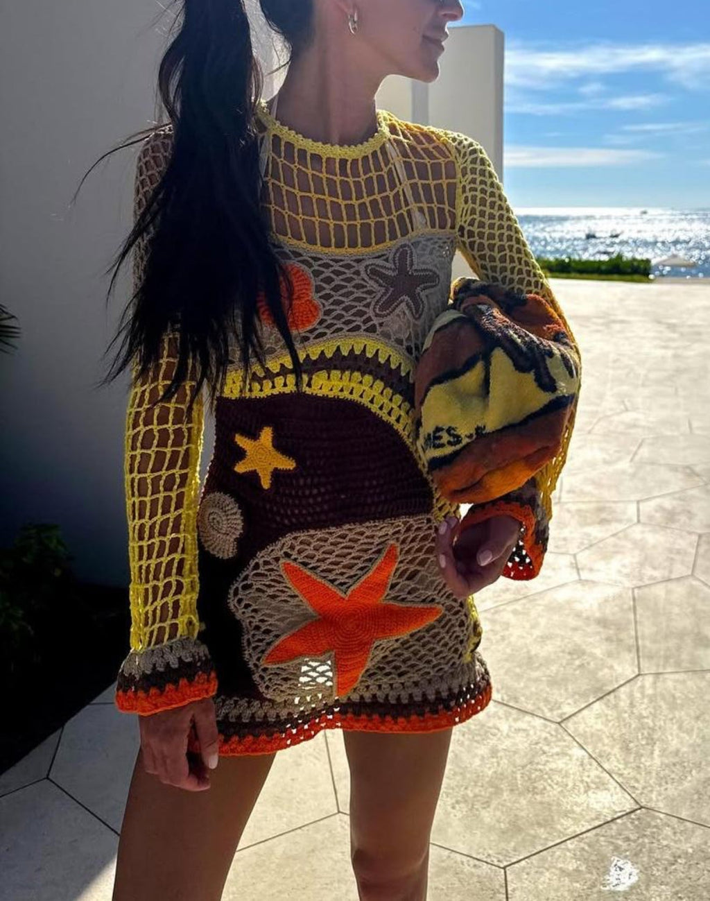 vestido crochet