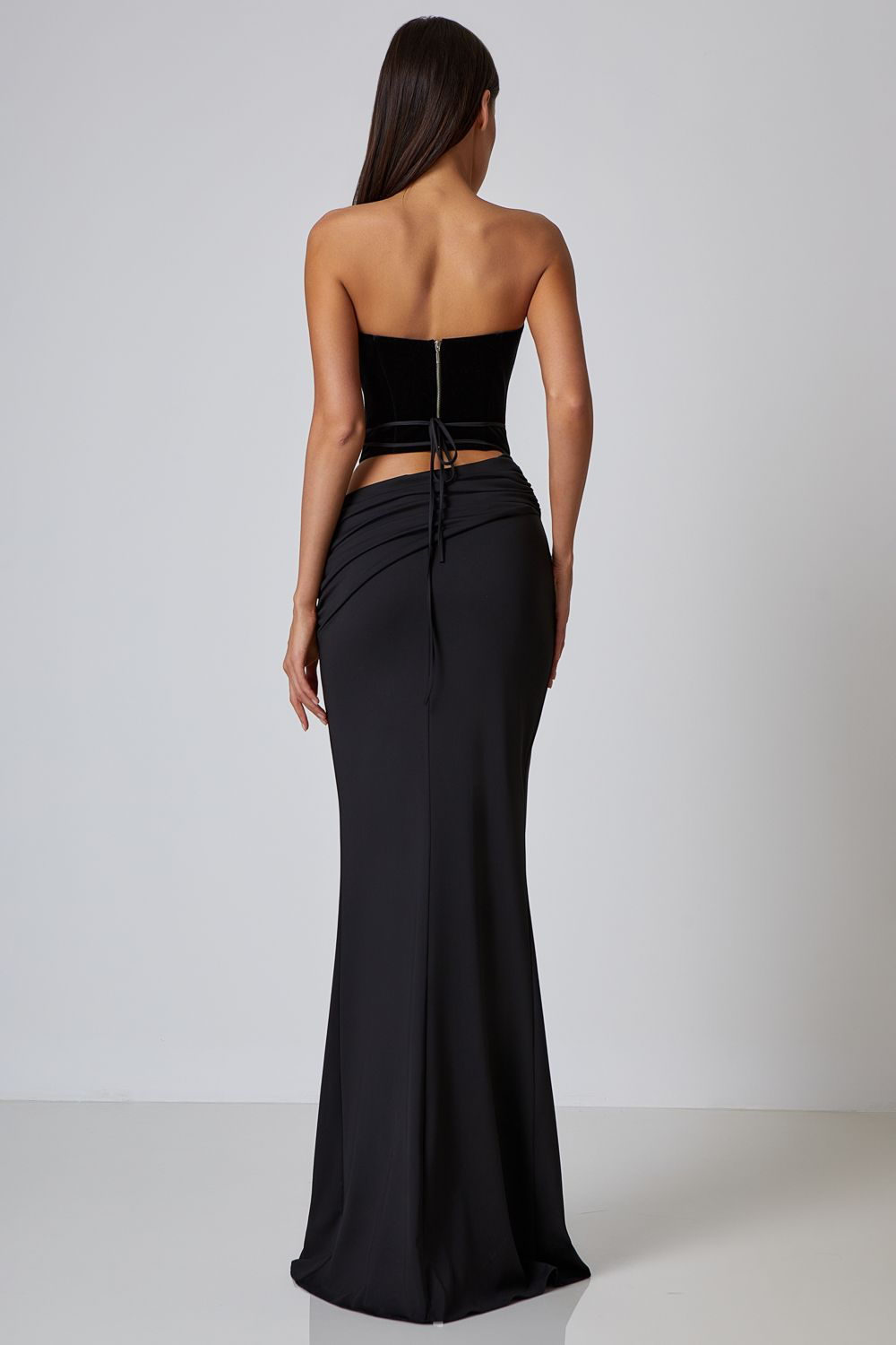 Corset velvet