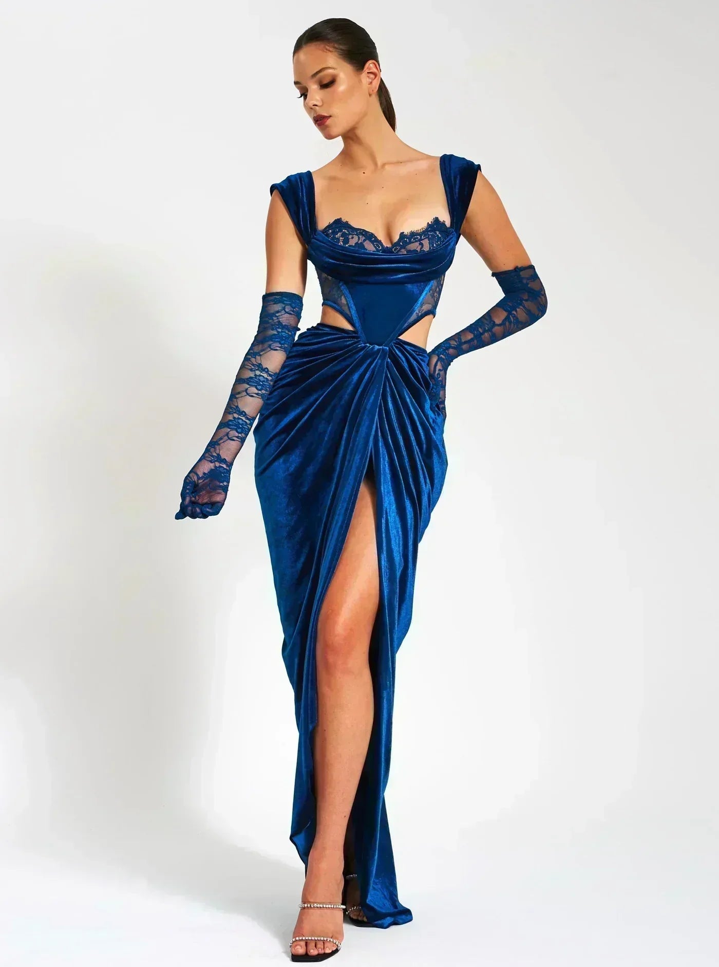 vestido largo tessa