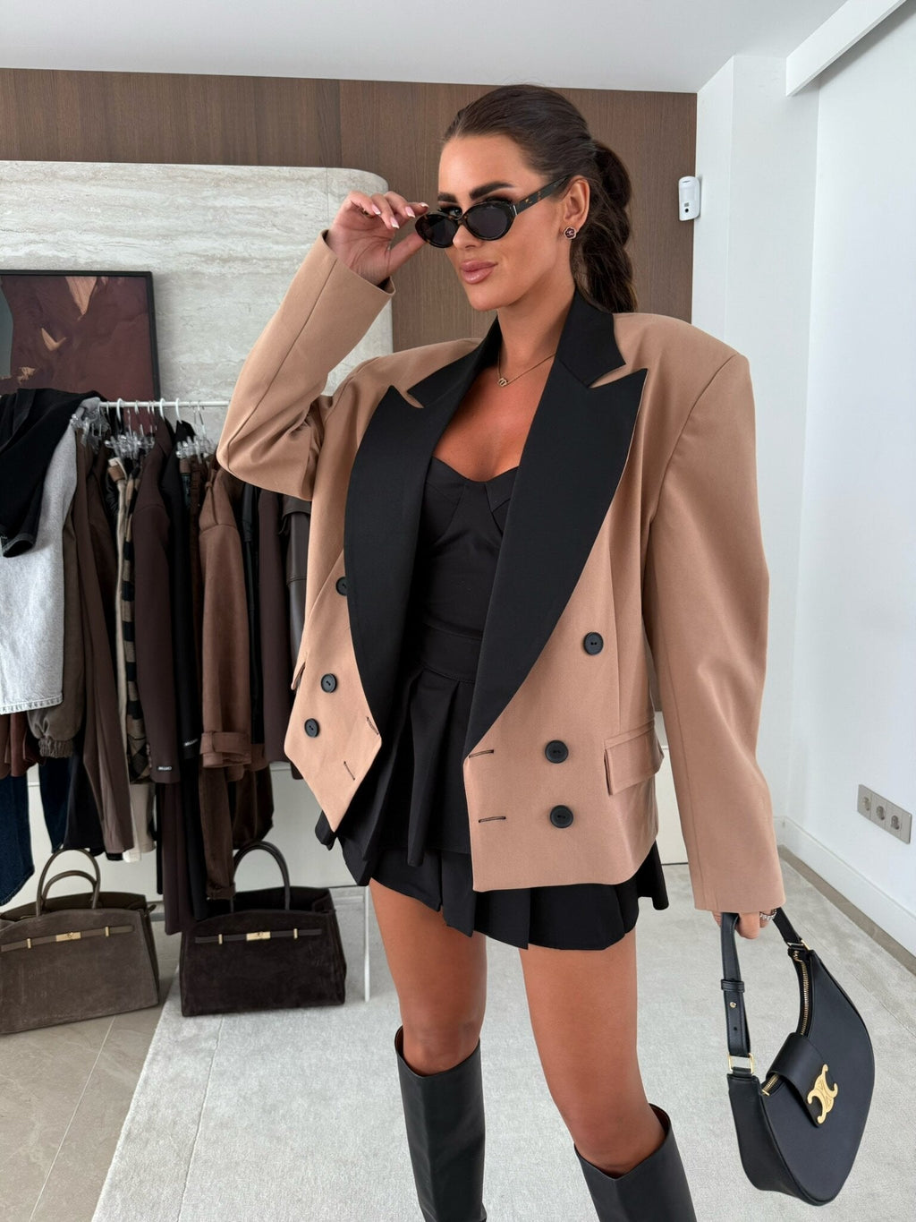 Blazer caramel
