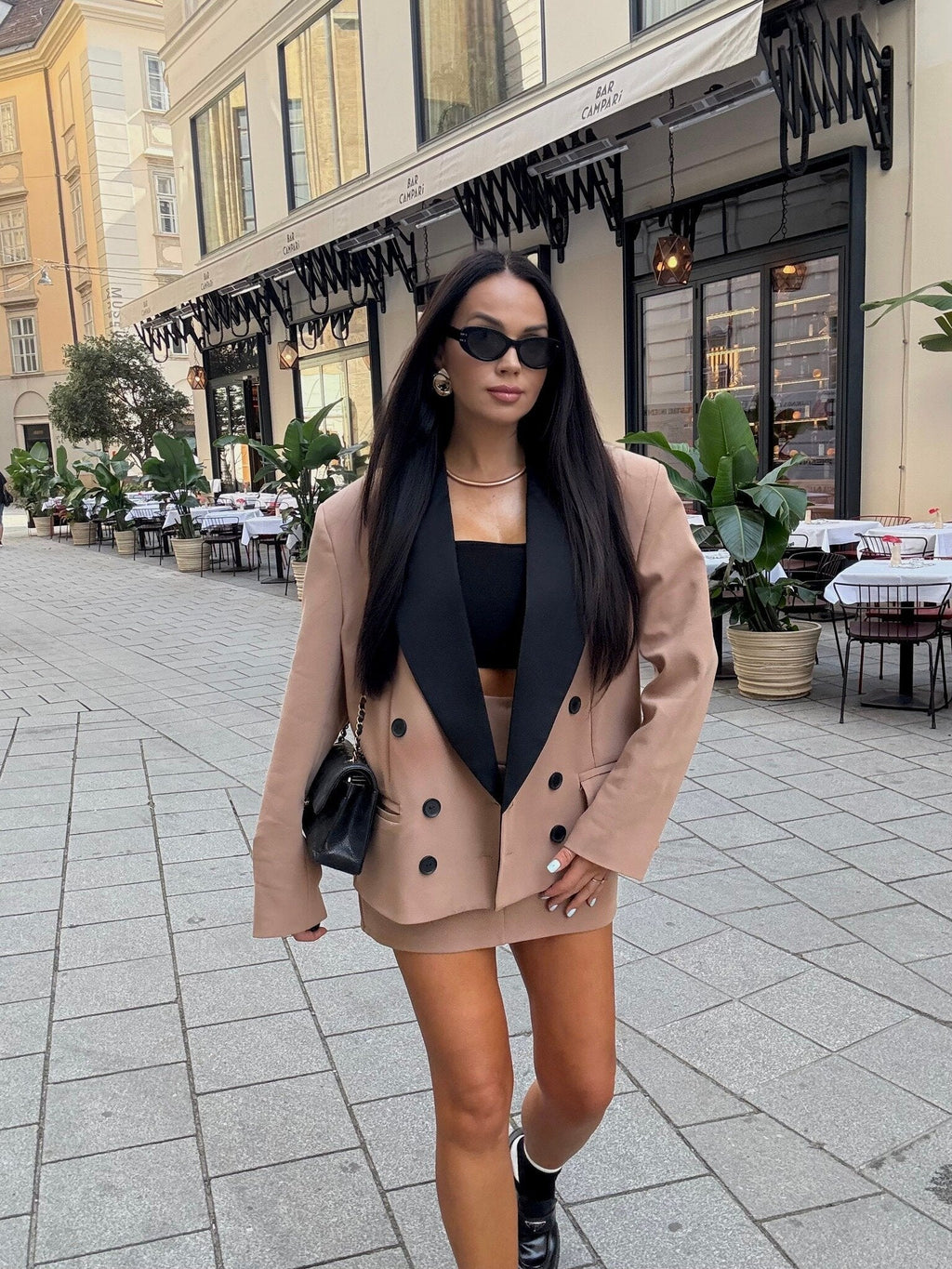 Blazer caramel