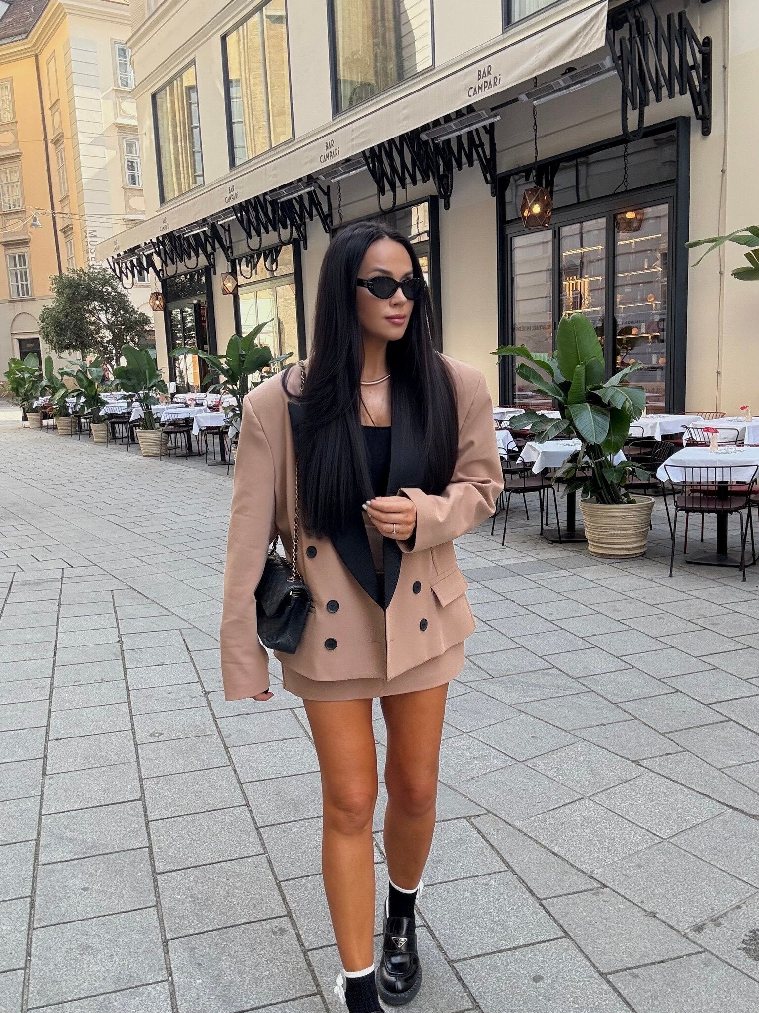 Blazer caramel